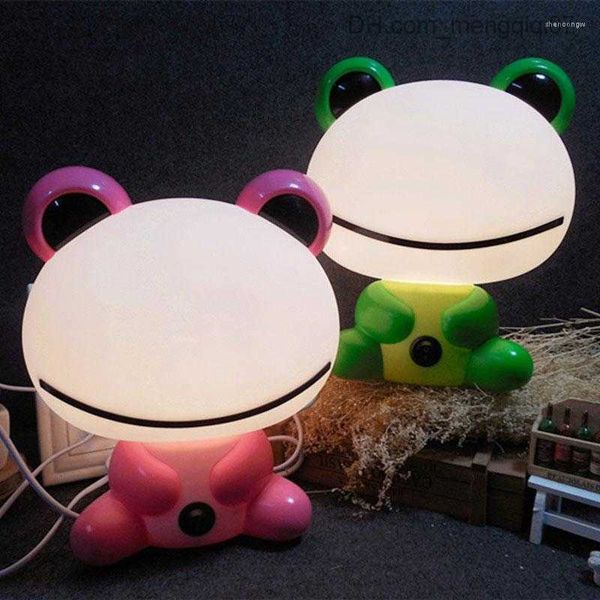 

lamps shades night lights frog baby modern cartoon animal lamp bedroom bedside kids birthday holiday gifts led table lamps home decor z23080