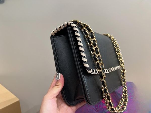 

new single shoulder crossbody chain bag small square bag casual organ bag