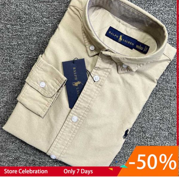 

2023polosmens shirt polo polos long sleeve business autumn leisure men casual loose sunscreen design 228ess7, White;black
