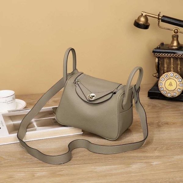 

luxury h ermes lindis's bags for sale head layer cowhide lindi genuine leather women's bag 2023 new fashionable portable diagonal