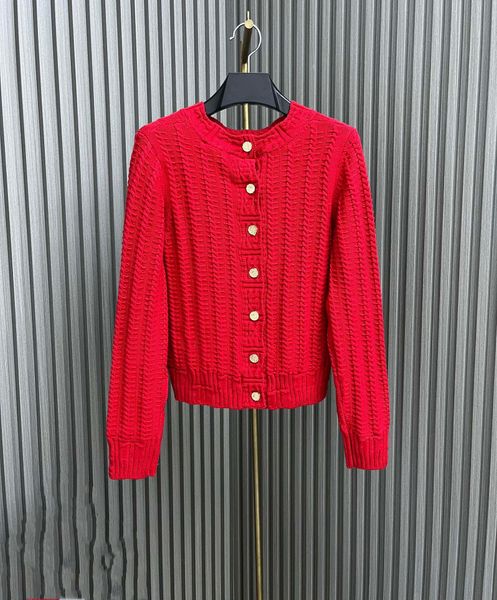 

23ss female designer sweater, high-grade sweater, the ladies' coat in autumn and winter. the wool cardigan sweater for women za187, White;black