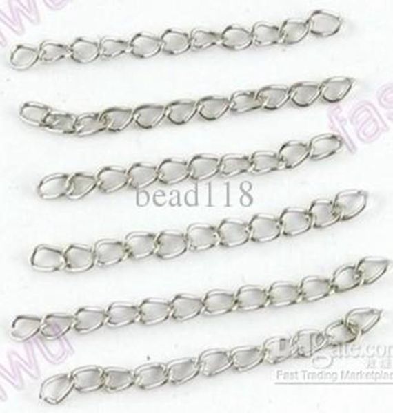 

1000 pcs 17quot tibetan silver useful metal extend chainstail diy jewelry1560235