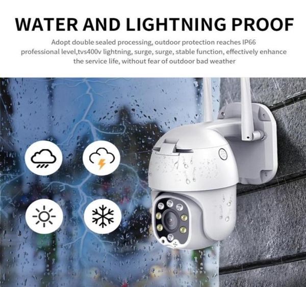 

2021 new wireless wifi surveillance camera home ptz ip camera outdoor waterproof wireless 4x zoom surveillance siren alarm camera31156016