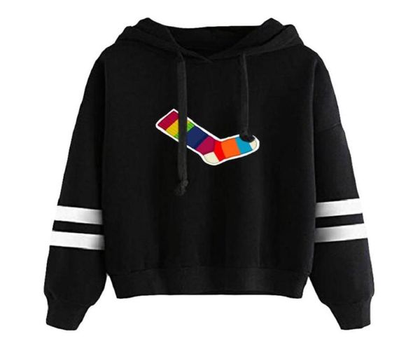 

women039s hoodies sweatshirts socksfor1 merch womenmen fashion printed hooded harajuku casual streetwear clotheswomen5663756, Black