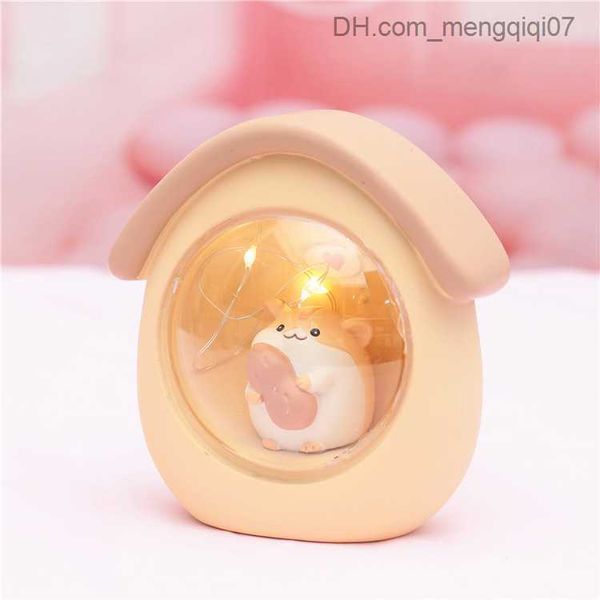 

lamps shades cartoon hamster night lights cute baby room decorative led desk lamp bedside nursery lamp deskbedroom atmosphere z230809