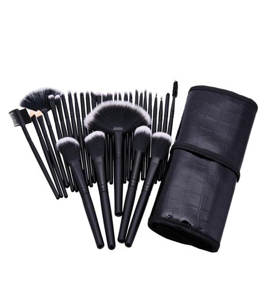 

zouyesan 2021 32 tool makeup brushes set foundation fan blush eye highlight shadow4130538