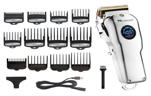

cordless powerful hair clipper professional dressing trimmer electric men beard cutting machine rechargeable 22031243021645291100