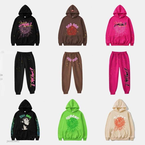 

hoodie pink young tracksuit men women web jacket sweatshirt 555 lpm, Black