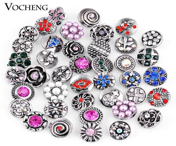 

vocheng noosa whole mix s 50pcs100pcs200pcs500pcsbag random 12mm ginger snap button vn9913796469