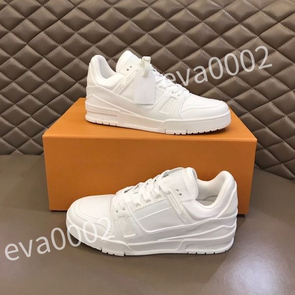 

2023 new luxurys sneakers shoes runner trainer casual shoes women platform lateral greca print lace up leather fashion outdoor desginer mens, Black