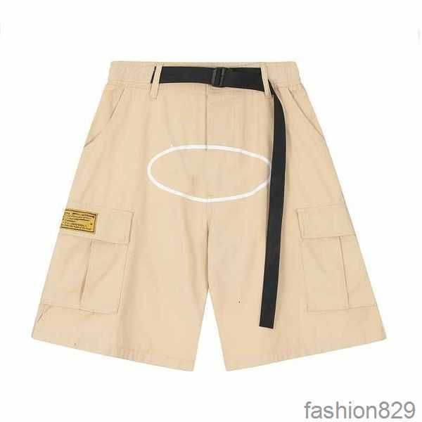 

mens designer shorts demon island five-piece pants womens summer sweatpants trend quick drying outdoor pants short cotton casual loose hip h, Blue