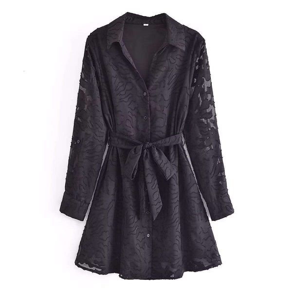 

item title wholesale summer style womens clothing jade patterned dress with inner lining and rolled sleeves, Black;gray