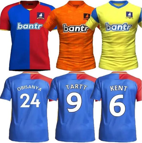 

afc richmond soccer jerseys 6 kent 9 tartt rojas ted lasso season 3 blue silver green 2023 2024 new man football shirs kit mls, Black;yellow