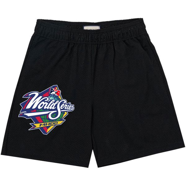 

mens shorts sports designer mesh short world series short mens mesh short tshorts with pockets t short for sports beach swim drifting fast q, White;black