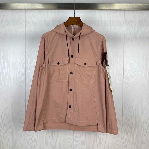 

compass brand men's toney jackets multi-pocket drawcord hood coat loose casual jacket badge multiple pockets jacket 1 7j3q, Black;brown