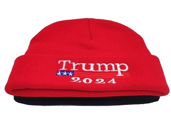 

trump 2024 hat beanies presidential election knitted wool caps trump letters knitted hats winter beanies skull cap for men women g9124805, Yellow
