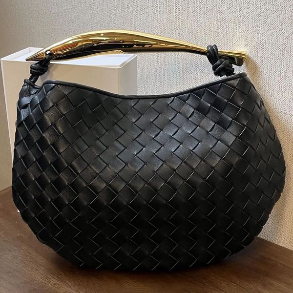

intrecciato weekend beach bag genuine leather large capacity mens shoulder bags fashion luxurys designer womens weave hand tote crossbody cl