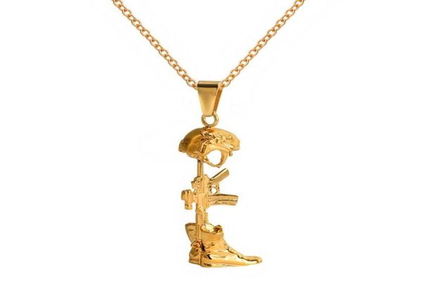 

cremation urn necklace military kit soldier memorial keepsake pendant funnel jewelry for ash206g6886471, Silver