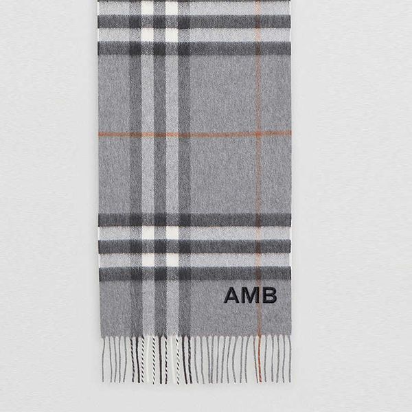 

original wool b urbbry scarf classic plaid cashmere scarf, Blue;gray