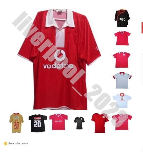 

1961 1974 benfica retro home away soccer jerseys 1975 saviola simao matic classic cardozo di maria vintage 61 74 75 04 05 09 10 13 14 94 95, Black;yellow