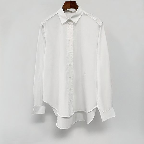 

women's blouses & shirts toteme cotton white shirt women's clothing
