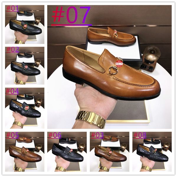 

40 model dress shoes fashion men black genuine leather pointed toe mens business oxfords gentlemen travel walk casual comfort size us 6.5-11