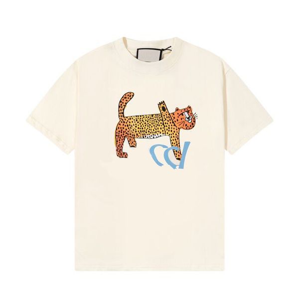 

2023ss spring/summer designer letter print t shirt cotton fabric round neck pullover short sleeve t-shirt sweatshirt a7a12z20k161, Black;brown