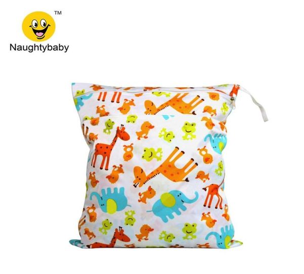 

cloth diaper wet dry bags waterproof reusable with two zippered pockets travel beach pool daycare soiled baby items yoga gym bag275785940