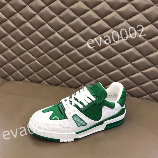 

shoes home trainer sneaker maxi diy buckle designer men woman leather sneaker causal shoes board shoes trainer rd0803, Black