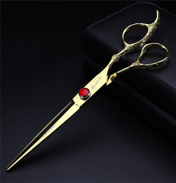 

67 inch japan 440c hair scissors professional hairdressing scissors salon shape cutting thinning tools8901159