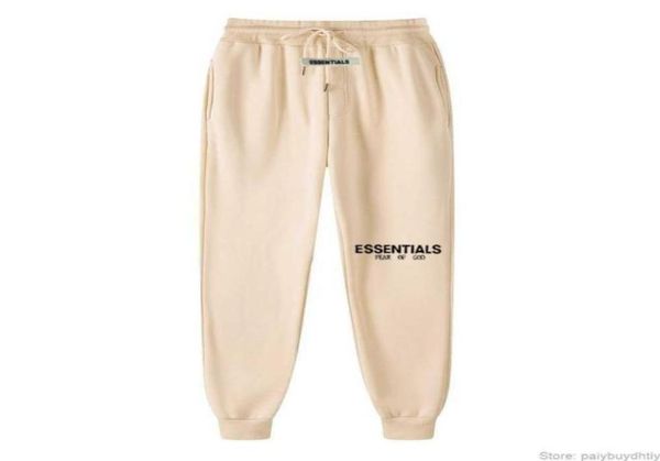 

men039s long pants multi thread plush guard pants tide brand large casual loose outdoor fitn jogging sportswear10624769843402, Black