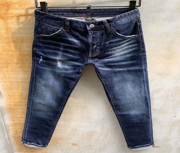 

mens designer jeans fashion brand men s jeans true slim washed zipper denim decorated urban casual pants5571032, Blue