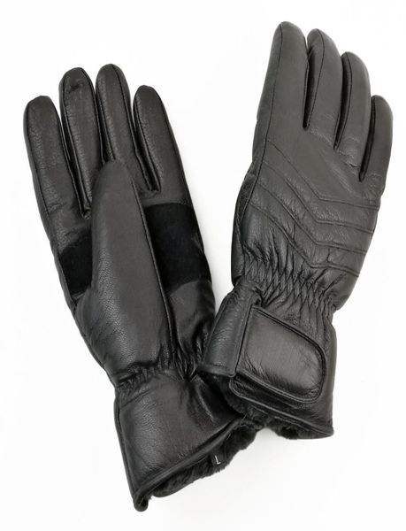 

rear leather winter outdoor sport skiing gloves waterproof keep warm men ski gloves1987673
