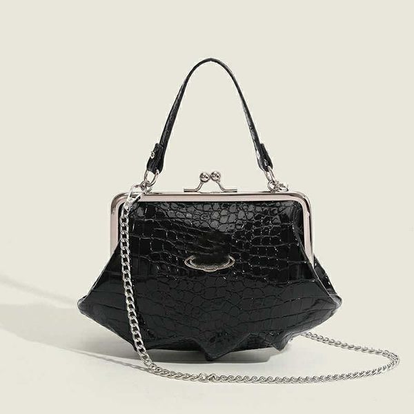 

japan vivi designer handbag black bag fashion saturn tote bags chain dumpling hasp shoulder crossbody bag lady mini evening bags leather par
