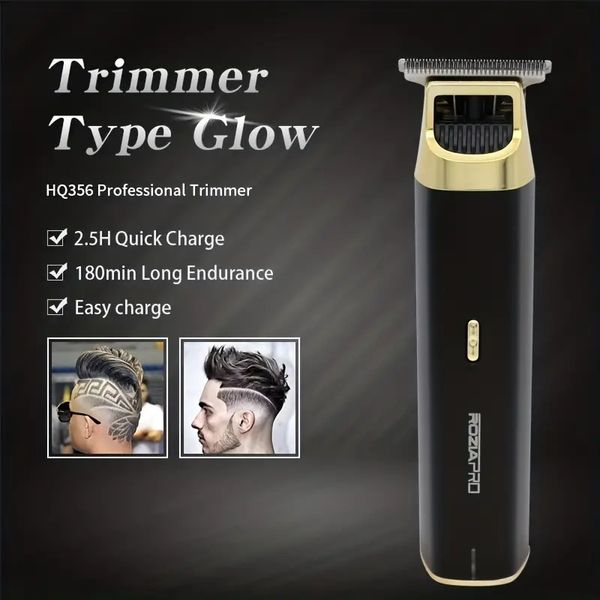 

1pc electric hair trimmer and clippers professional hair cutting machine for men cordless rechargeable hair clipper