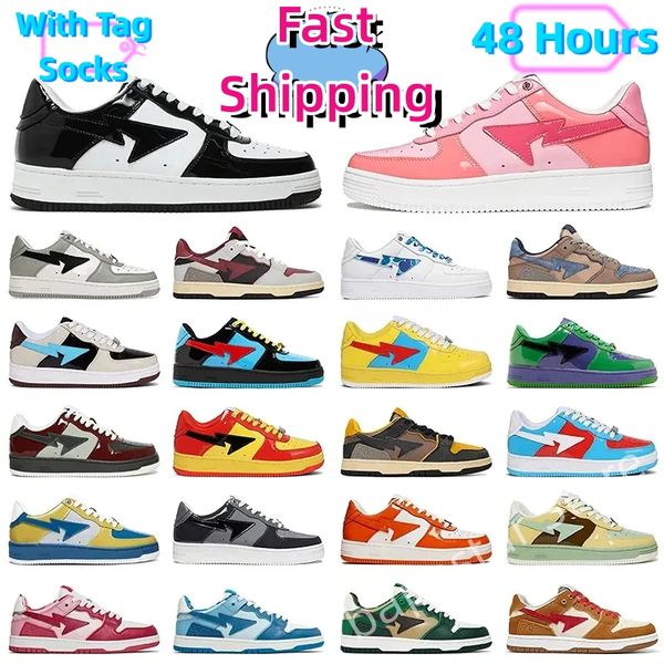 

men sports shoes designer low basketball shoes casual shoes for women mens patent sneakers patent leather black skateboarding jogging couple