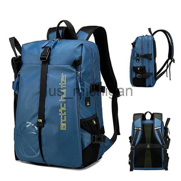 

backpack sports and fitness multifunctional backpack can hold basketball football dry and wet compartments external shoe bag j230806