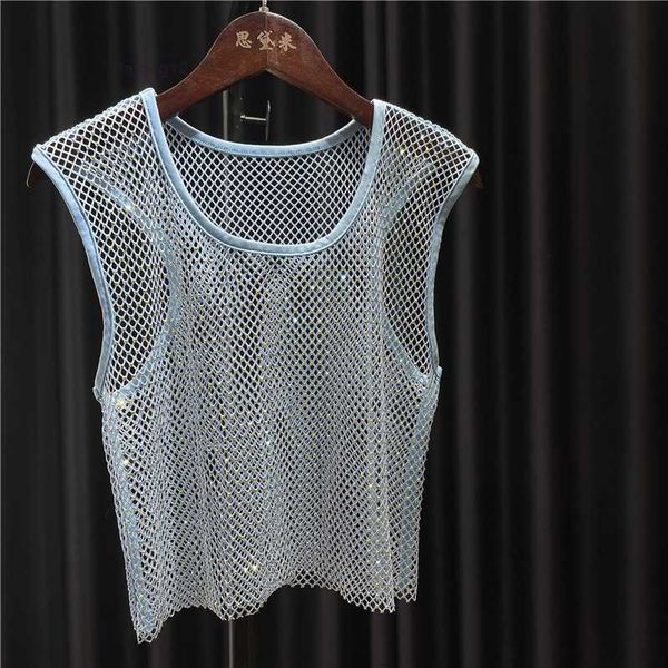 

triangle badge p-letter baroque women vest tanks fashion black mesh t shirt satin shinning diamond sling camis gift for girls clothing trwx, White