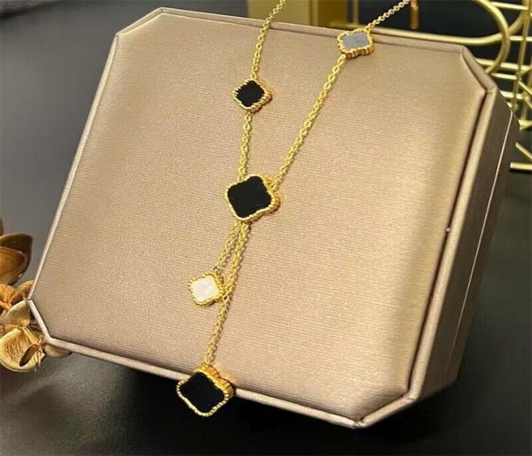 

luxury designer jewelry v necklace gold necklaces sterling silver jewelry designers for women chain party wedding engagement lover4888127