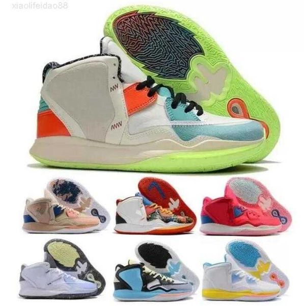 

kyrie 8 infinity mens basketball shoes sneakers 8s future past cny man machine fire and ice aluminum kevin durant 2023 sports trainers, Black