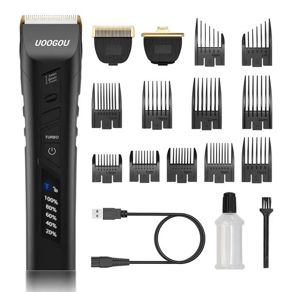 

upgrade your look: professional men's hair clipper & beard trimmer