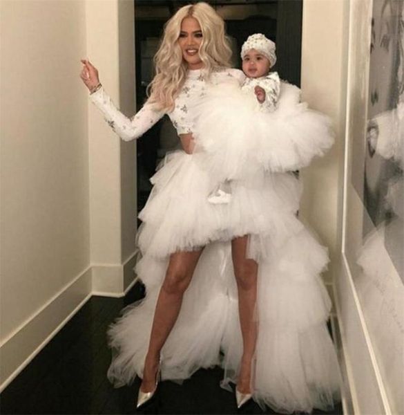 

asymmetrical women skirt high low layered tulle tutu skirts extra puffy evening party gown wedding skirt custom made 2103156091521, Black