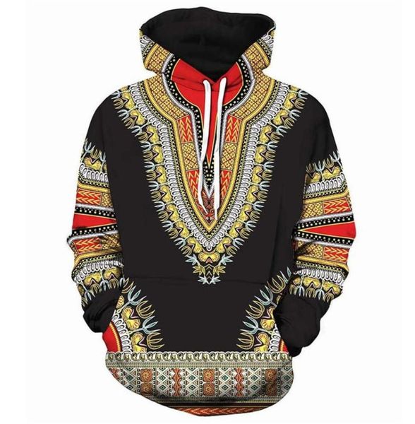 

casual hooded sweatshirt men women fashion african dashiki print hoodies sweatshirts men hip hop hoodie tracksuit9818996, Black