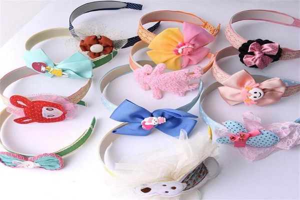 

baby girls headbands headwear hair jewelry accessories kids headba for children gift craft 10pcs lot hj33 305o7313696, Silver