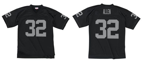 

stitched football jersey 32 marcus allen 1985 mitchell & ness retro rugby jerseys men women youth s-6xl