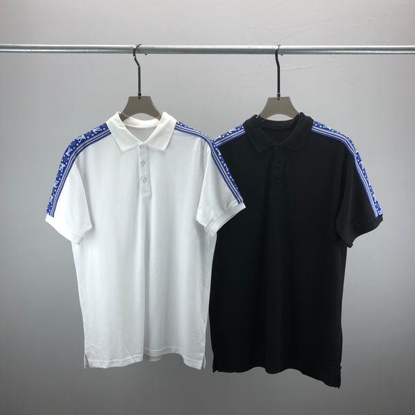 

23ss high qaulity summer mens designers polo tees t shirts fashion casual couples short sleeves tee comfortable paris men t-shirts zp01, White;black