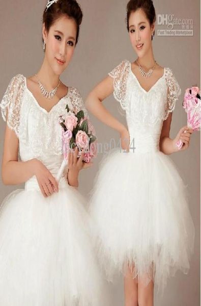

elegant aline lace vneck off the shoulder tulle bridesmaid dresses wedding party dresses6663902, White;pink
