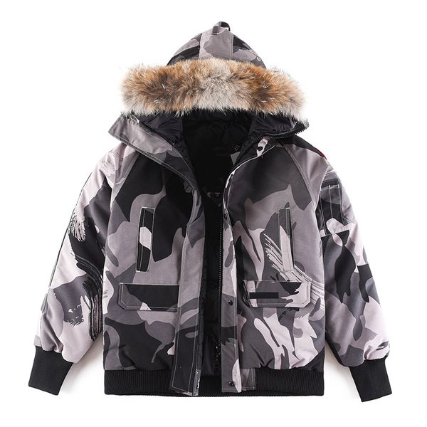 

mens designer down jacket winter warm coats canadian goose casual letter embroidery outdoor fashion for male couples parkas xquw, Black