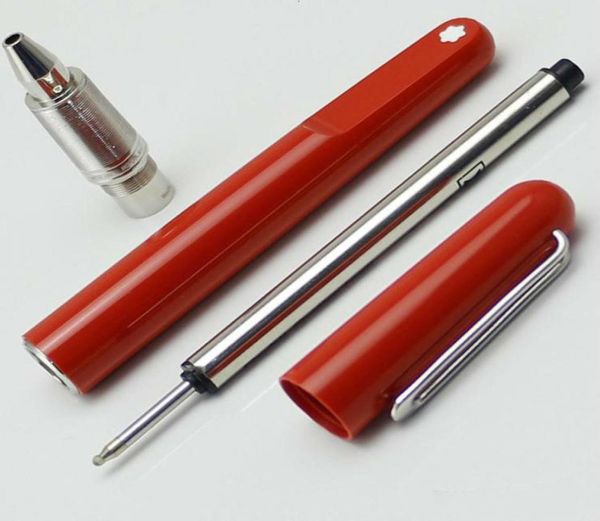 

red resin magnetic cap rollerball pen carving fashion cufflinks option2023711, Silver