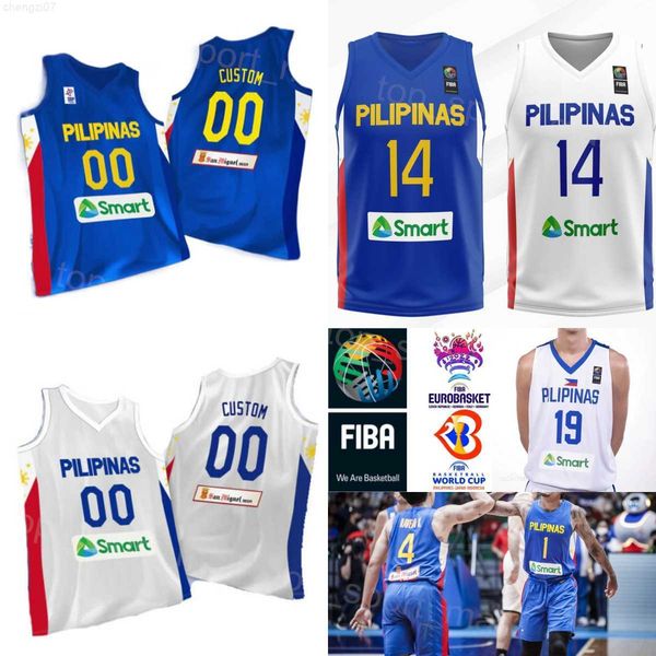 

2023 fiba philippines world cup basketball jersey 32 justin donta brownlee 24 dwight ramos 17 jaymar perez 21 mason francis amos 1 bobby ray, Black;red